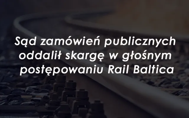 Rail Baltica i Mirbud